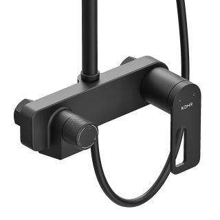 Душевая стойка Kohr ZORN 1LN080300DB-0000A чёрный